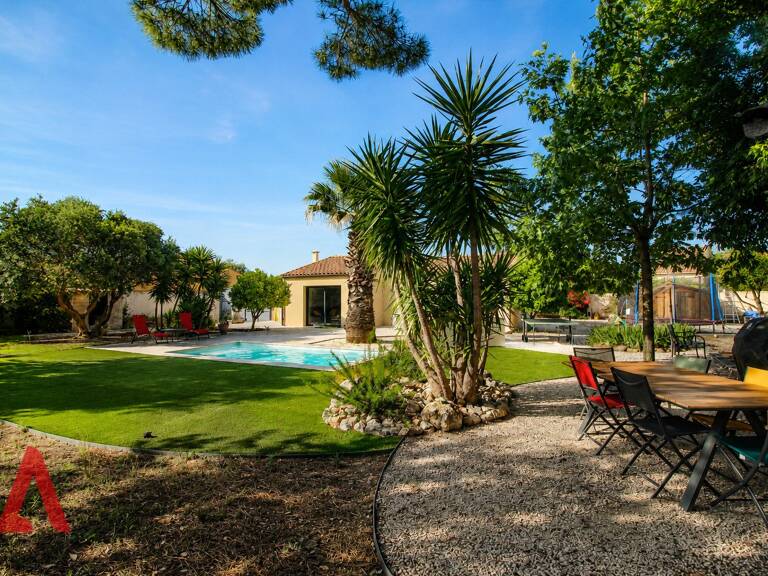 CAUX  VILLA DE PLAIN-PIED AVEC PISCINE ET 1 174 M² DE TERRAIN — photo 1