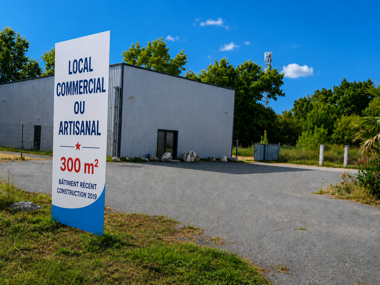 LOCAL COMMERCIAL / ARTISANAL 309 m2   DPE A   Construction 2 — photo 1