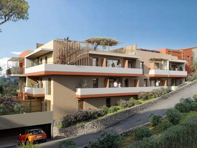 ANTIBES – PROGRAMME NEUF – STUDIO – REZ-DE-JARDIN – EXPOSITION SUD — photo du bien