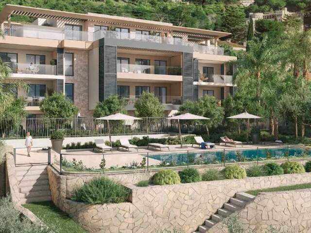 Appartement avec vue sur Eze et la Méditerranée — photo du bien