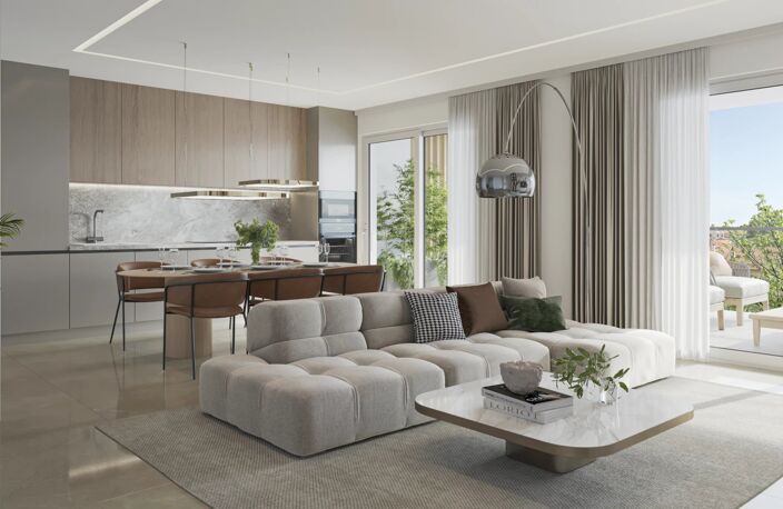 CENTRE CANNES - PROGRAMME NEUF - APPARTEMENT 2 PIÈCES — photo 3