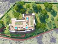 APPARTEMENT EN DERNIER ÉTAGE AVEC SOLARIUM  - NEUF - ANTIBES - CALME - PISCINE — photo 4