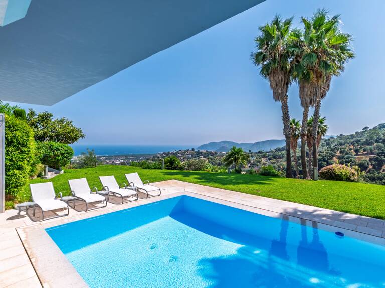Villa contemporaine à Mandelieu-la-Napoule avec vue mer panoramique et espace bien-être — photo 1