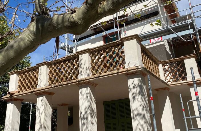CANNES -VILLA ATIPIQUE - CONSTRUCTION NEUVE — photo 5
