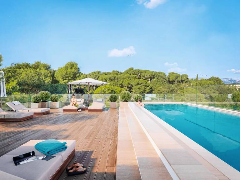 Appartement Neuf Antibes - Dernier étage - Sécurité - Calme - Piscine — photo 1