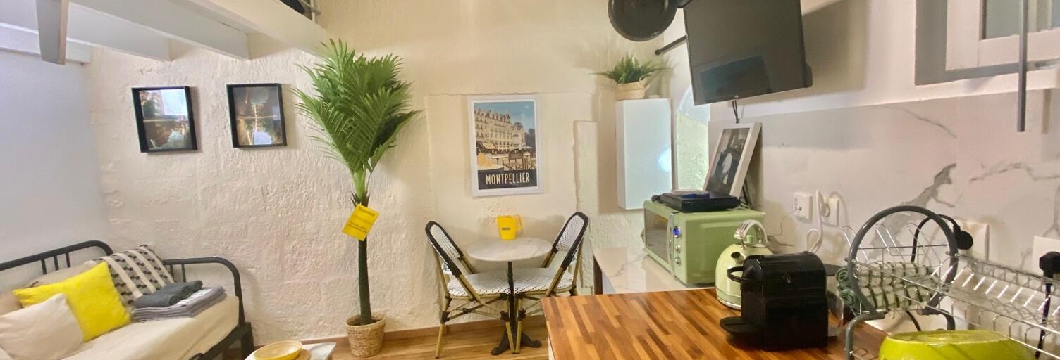 Appartement 1 Pièce 15 m² à vendre à Montpellier (34000)