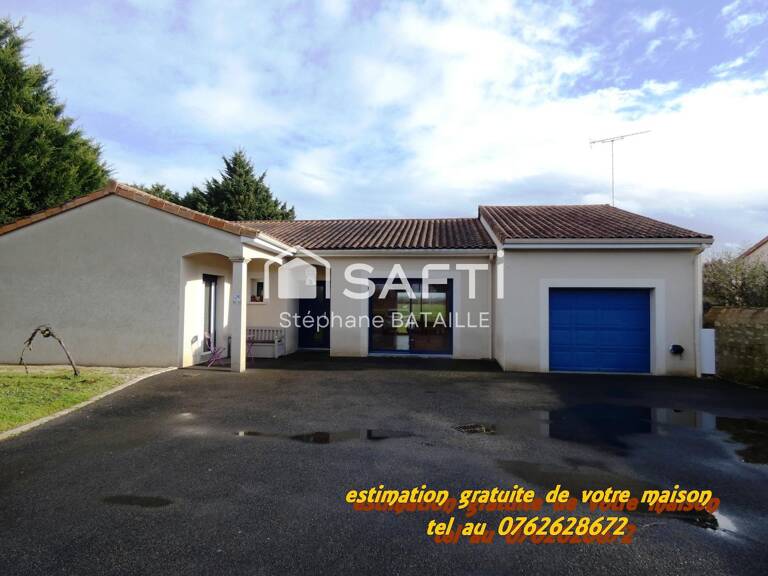 Maison familiale 4 chambres  136 m²  Terrain 1710 m²  Angliers (86330) — photo 1