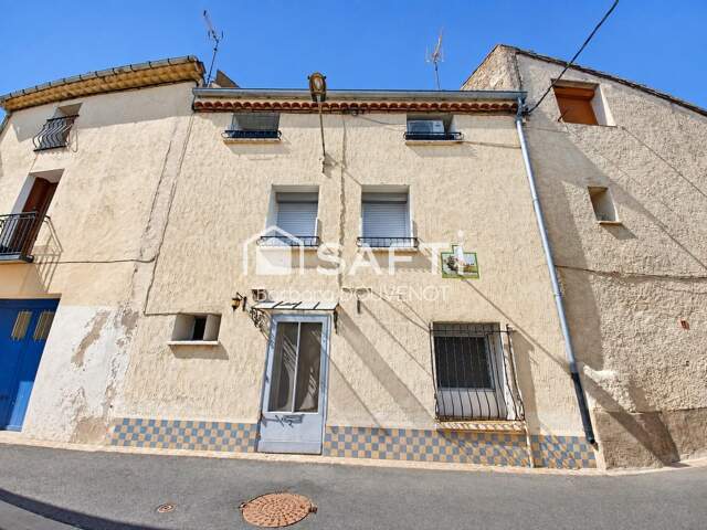 Maison de village T4 à rénover - 2 chambres + 1 bureau - Toiture refaite en 2019 — photo du bien