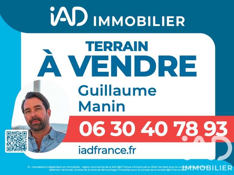 Vente Terrain à bâtir 680 m&sup2; — photo 1