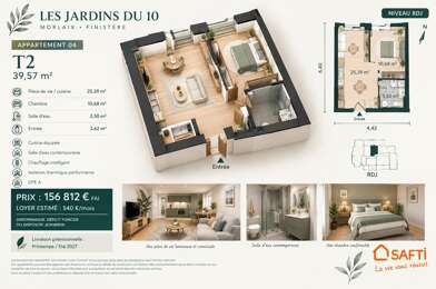 Appartement 2 pièces 156812 €