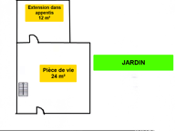 Vente Maison de campagne 3 pièces — photo 2