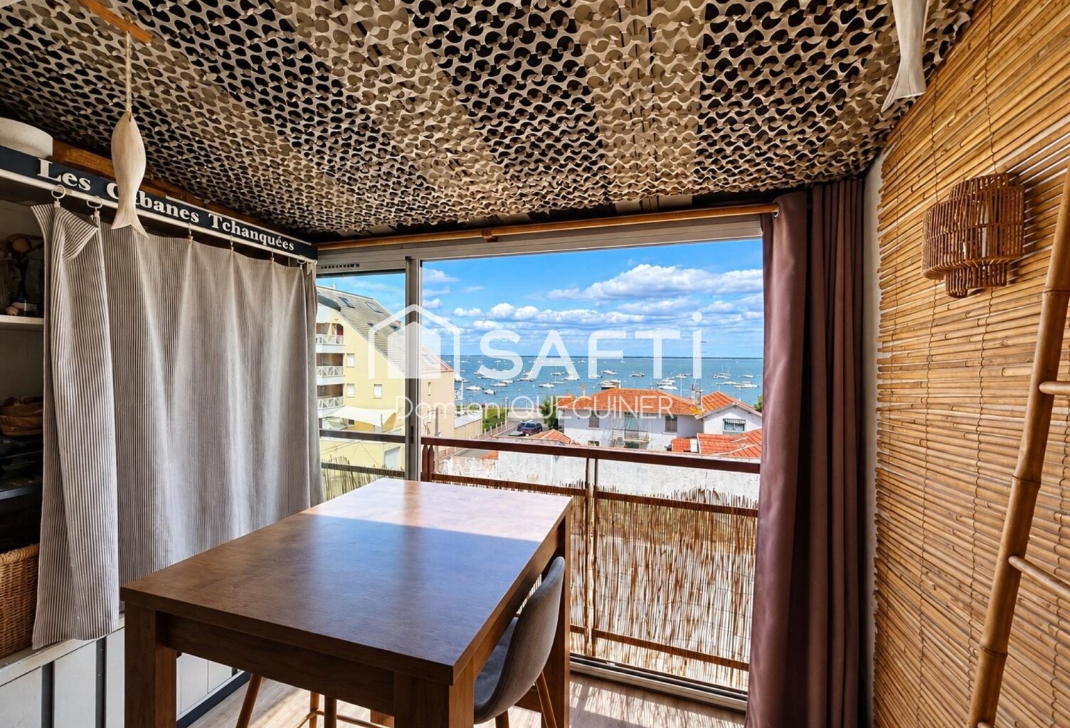 ARCACHON  AIGUILLON | T2 AVEC LOGGIA, VUE BASSIN ET PARKING — photo 1