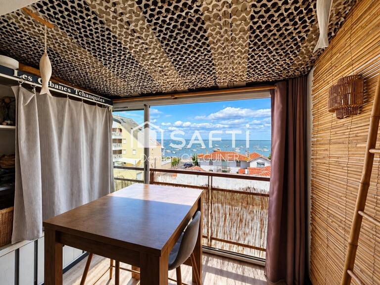 ARCACHON  AIGUILLON | T2 AVEC LOGGIA, VUE BASSIN ET PARKING — photo 1