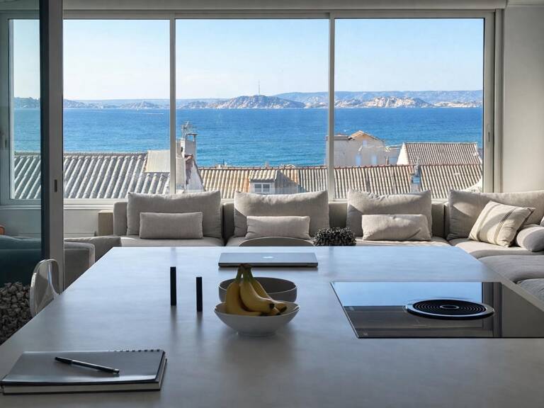 DUPLEX  EN DERNIER ÉTAGE AVEC TERRASSES & VUE MER — photo 1