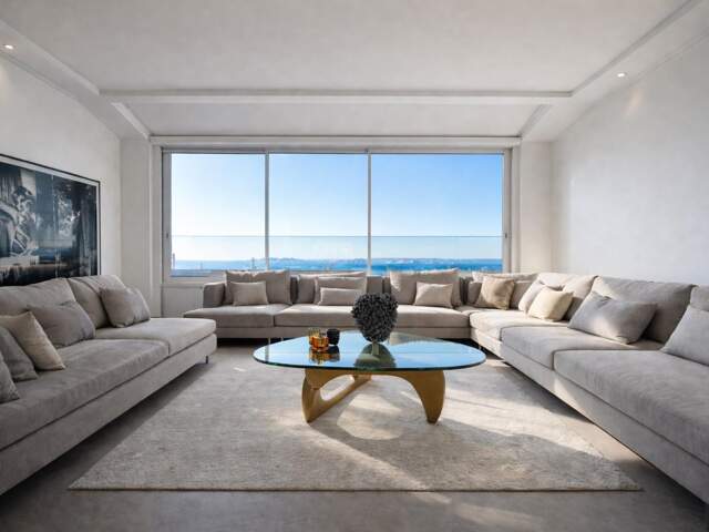 DUPLEX  EN DERNIER ÉTAGE AVEC TERRASSES & VUE MER — photo du bien