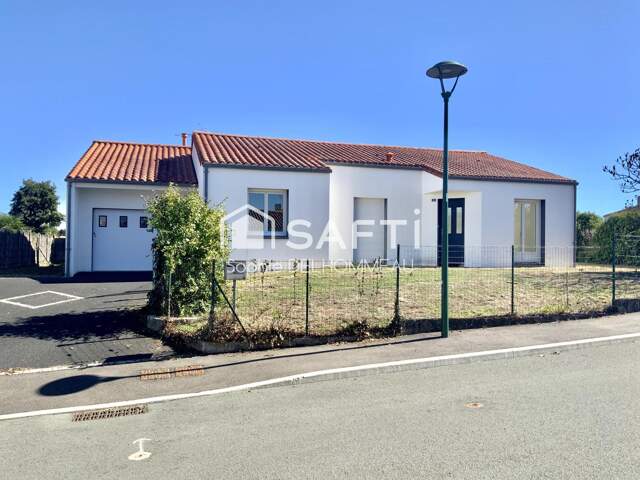 Maison plain pied 3 chambres, garage, jardin — photo du bien
