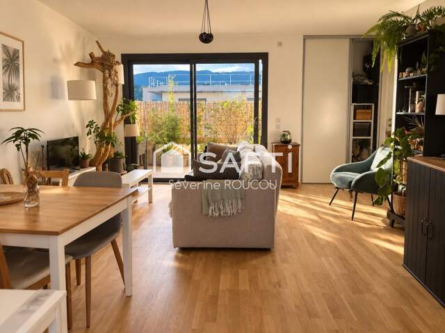 Élégant et spacieux 2 pièces de 57 m² avec deux terrasses et vues dégagées à Divonne-les-Bains — photo du bien