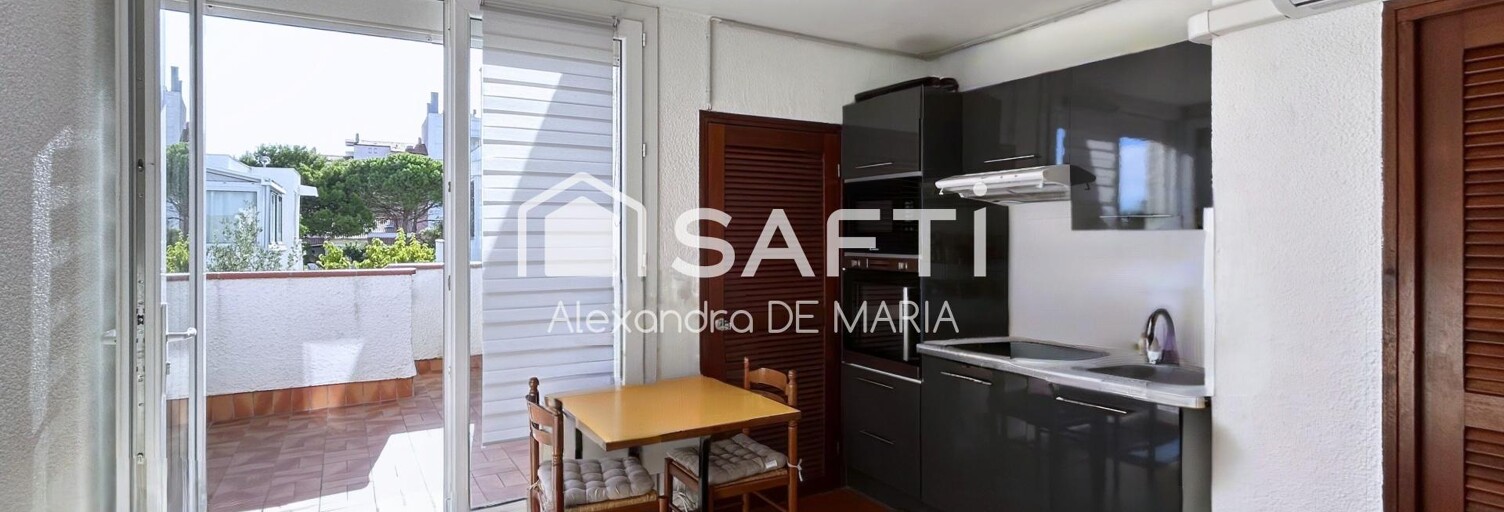 Appartement 2 Pièces 21 m² à vendre à Le Barcarès (66420)