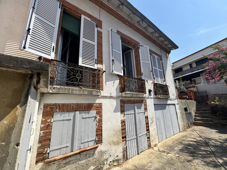MEDIATHEQUE - TOULOUSAINE INDIVIDUELLE AVEC GARAGE ET JARDIN A RENOVER — photo 1