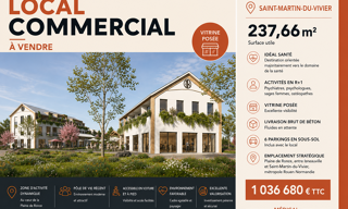 Commerce 1 Pièce 237 m² à vendre à Saint-Martin-du-Vivier (76160)