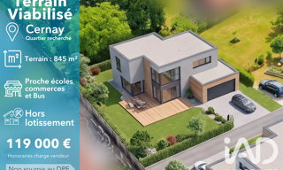 Terrain  845 m² à vendre à Cernay (68700)