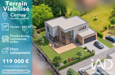 Vente Terrain à bâtir 845 m&sup2; — photo du bien