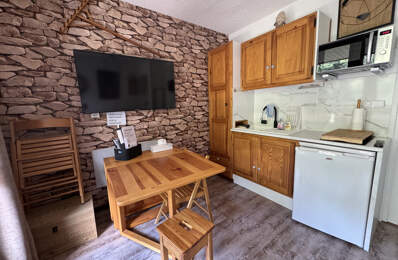 Pra Loup 1500 -- Charmant studio avec balcon et cave — photo du bien