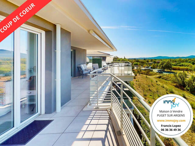 Appartement 'Villa sur le toit' T5 - PUGET SUR ARGENT — photo du bien