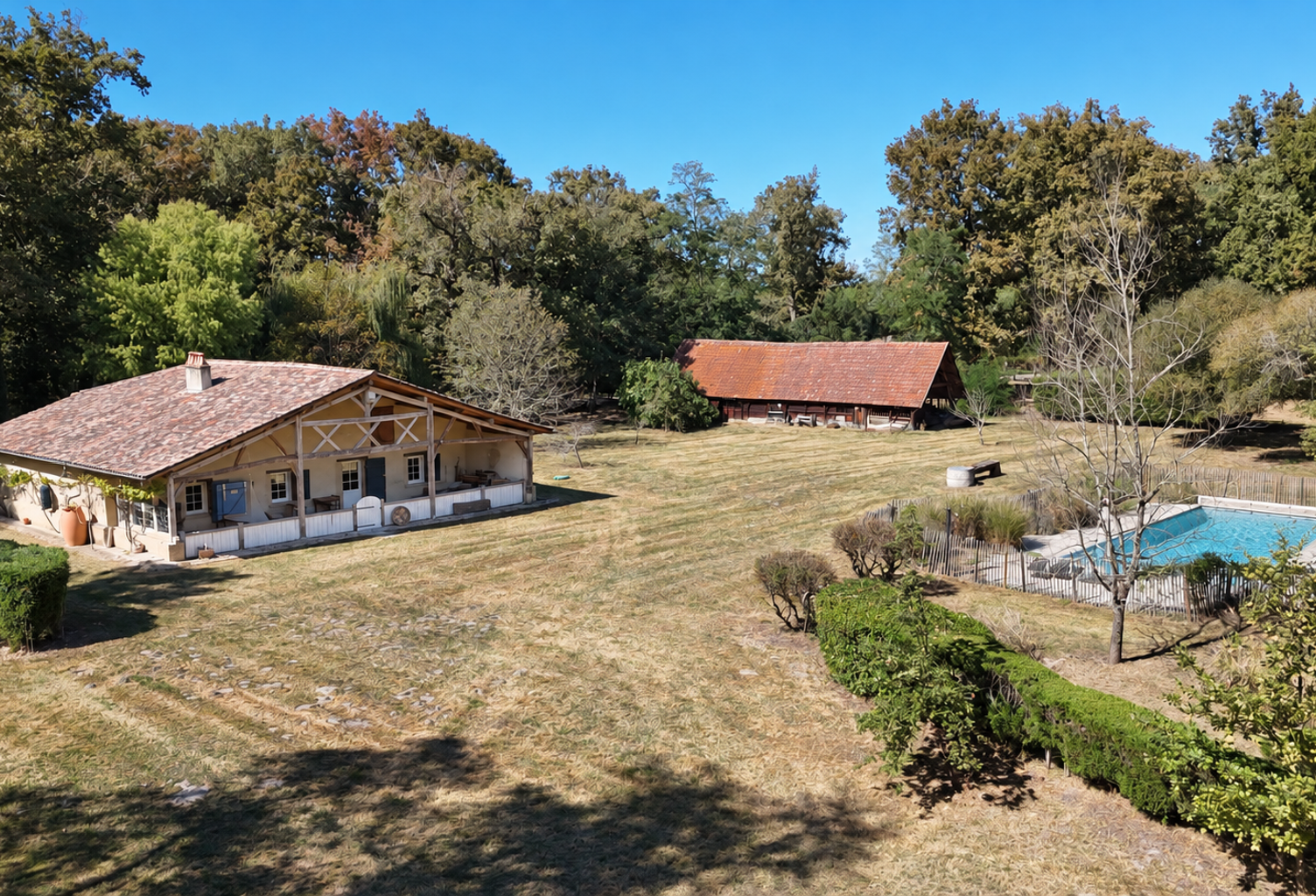 Maison Landaise sur 2.45 Ha — photo 1