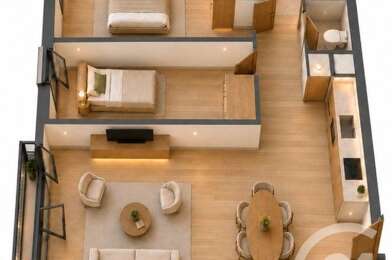 Appartement 3 pièces 338000 €