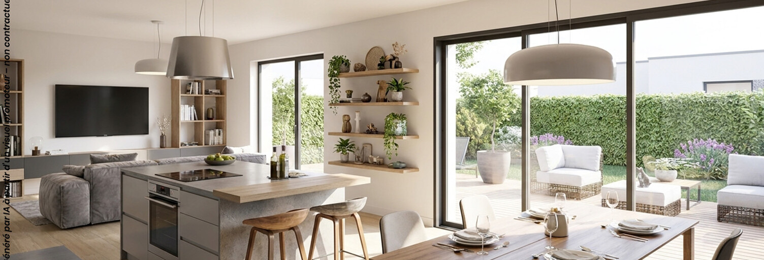Appartement neuf T2, T5 Pièce 40 à 90 m² à vendre à Laize-Clinchamps (14320)