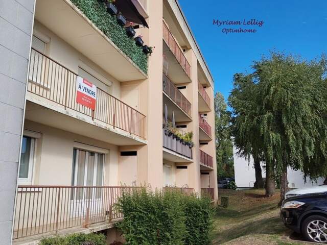 Appartement 3 pièces à vendre avec cave + garage - EVREUX (27) — photo du bien