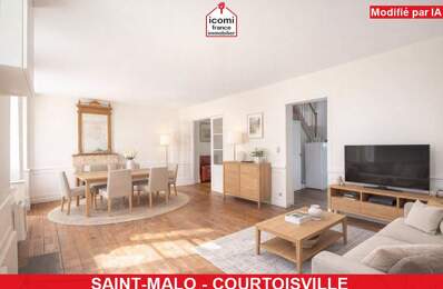 ILLE-ET-VILAINE - Saint-Malo (35400) - A VENDRE - MAISON - T7 - 5 CHAMBRES - IDEALEMENT SITUE - MAISON DE CARACTERE - BEAU POTENTIEL - DPE D - GARAGE — photo du bien