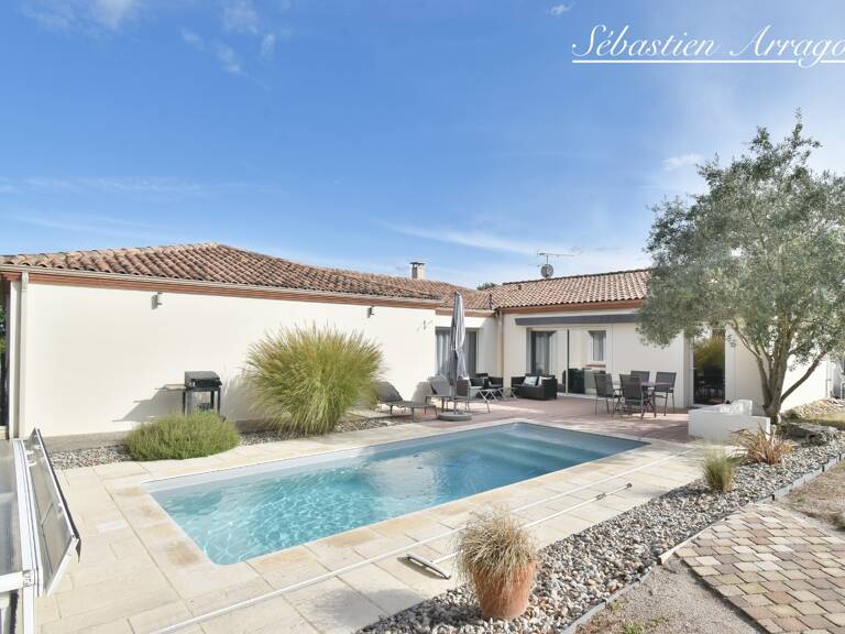 PUJOLS (47)-188 m² de confort et d’espace, 4 chambres, piscine et triple garage — photo 1