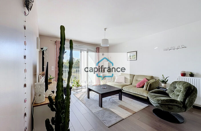 RENNES, à Vendre T3 de 61 m2 avec terrasse et vue exceptionnelle, parking sous-sol, cave — photo 4