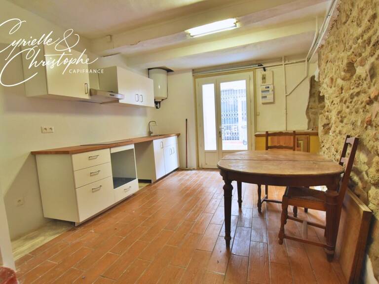 SAINT-ANDRE DE SANGONIS (34725), à louer à maison de village 74m² Carrez, 2 chambres et  1 bureau avec petite cour privative — photo 1