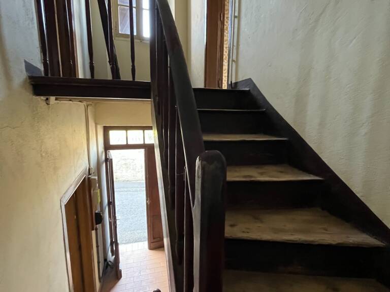 BEAUMARCHES MAISON de 1720 en pierres, 3 chambres, dans son jus, avec grange  et jardin 680m2, école et commerces de proximité, pres de MARCIAC (32)assainissement collectif — photo 1