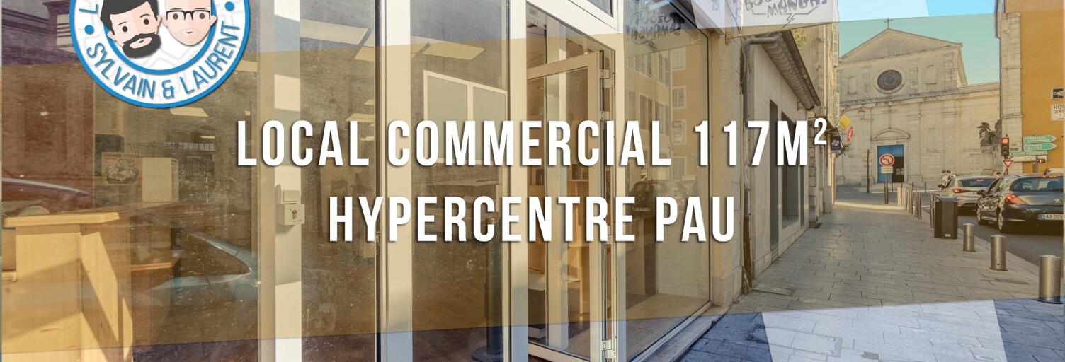 Commerce 3 Pièces 161 m² à vendre à Pau (64000)