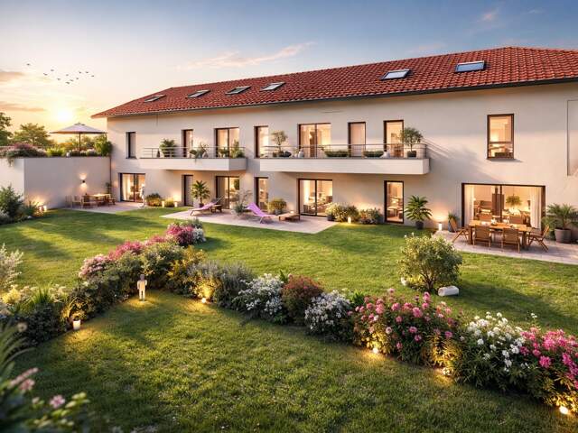 Appartement à vendre 3 pièces VIVIERS DU LAC (73) ) 120 M2  - Terrasse et stationnements — photo du bien