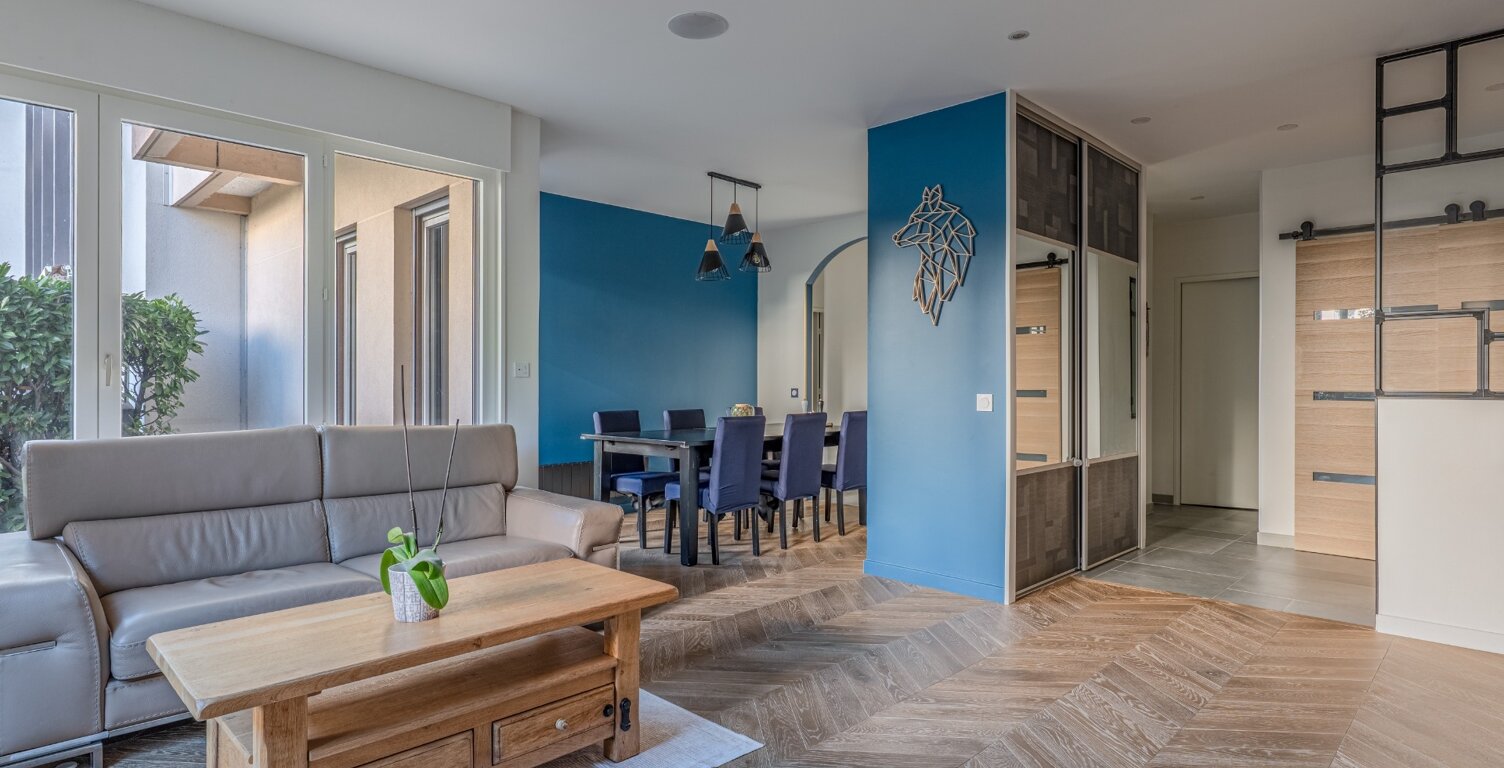 Appartement à vendre 4 pièces LYON 8EME ARRONDISSEMENT (69) Monplaisir-Lumière Parking Jardin — photo 1