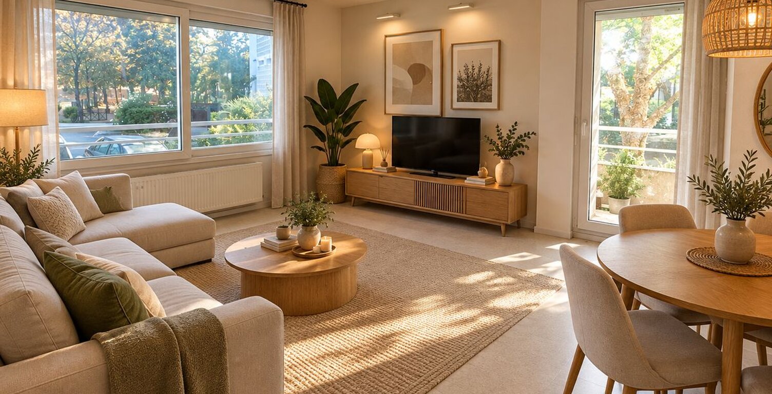 T2 de 48,63 m² à Fontaines-sur-Saône au prix de vente de 96 700 € — photo 1