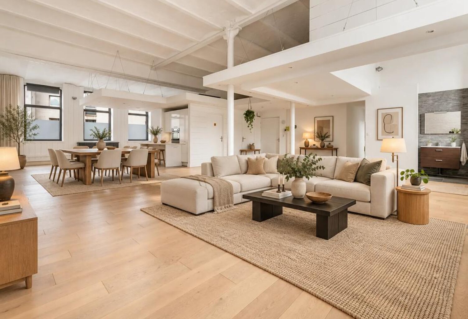 Loft 161 m² – séjour 103 m² – 2/3 chambres – parking — photo 1