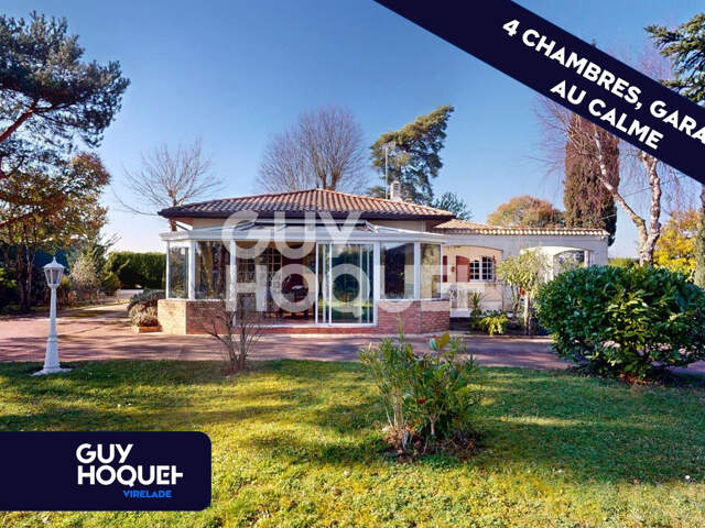 Maison plain pied, 4 chambres, garage, au calme — photo du bien