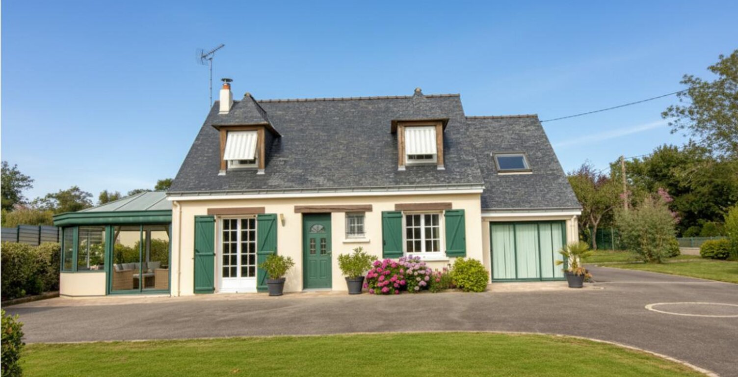Maison de 130 m² habitables sur une parcelle de 2600 m² à GREZ-NEUVILLE secteur LA MEMBROLLE — photo 1