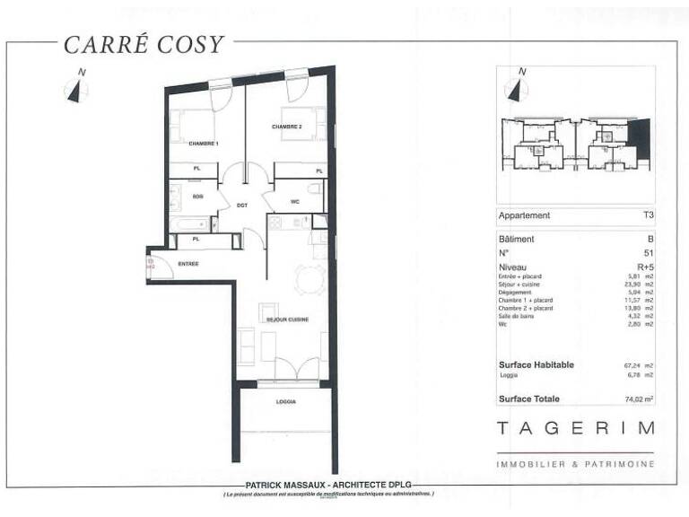 Appartement 3 pièces 67 m² — photo 1