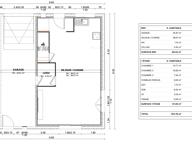 Maison à construire RE2020 BC, deux niveaux 3 chambres + garage, concept prêt-à-finir,  — photo 3