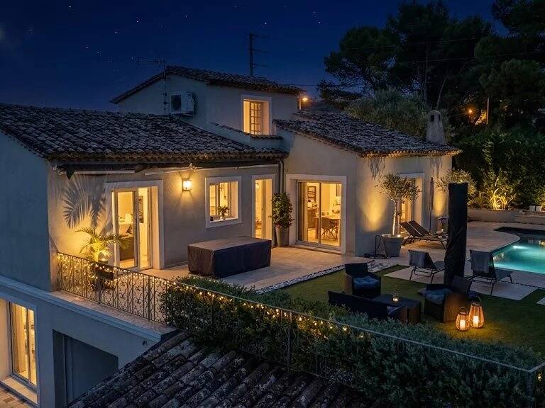 Villa située dans domaine à Tournamy, Piscine et magnifique vue sur l'ésterel — photo 1