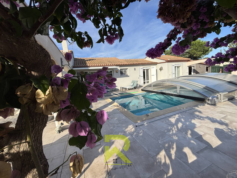 GRAU D'AGDE VILLA EN PLAIN-PIED T5 - PISCINE - GARAGE - PROC — photo 1
