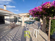 GRAU D'AGDE VILLA EN PLAIN-PIED T5 - PISCINE - GARAGE - PROC — photo 2