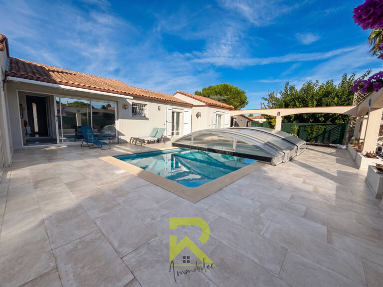 GRAU D'AGDE VILLA EN PLAIN-PIED T5 - PISCINE - GARAGE - PROC — photo 1